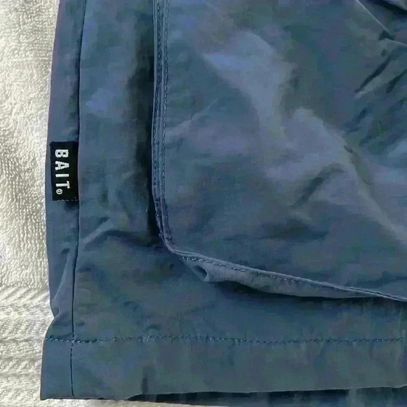 Bait Mountain Parka Windbreaker Jacket Blue Hooded Bill Gorpcore Streetwear Men - Picture 15 of 16